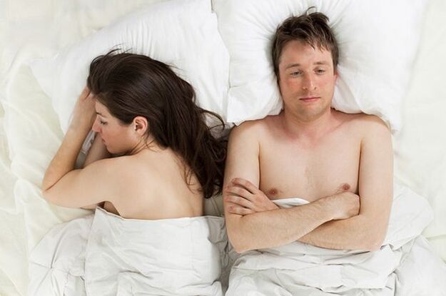 Parce que les hommes ont des problèmes avec une érection